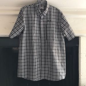Grey Button-up UnderArmour Shirt